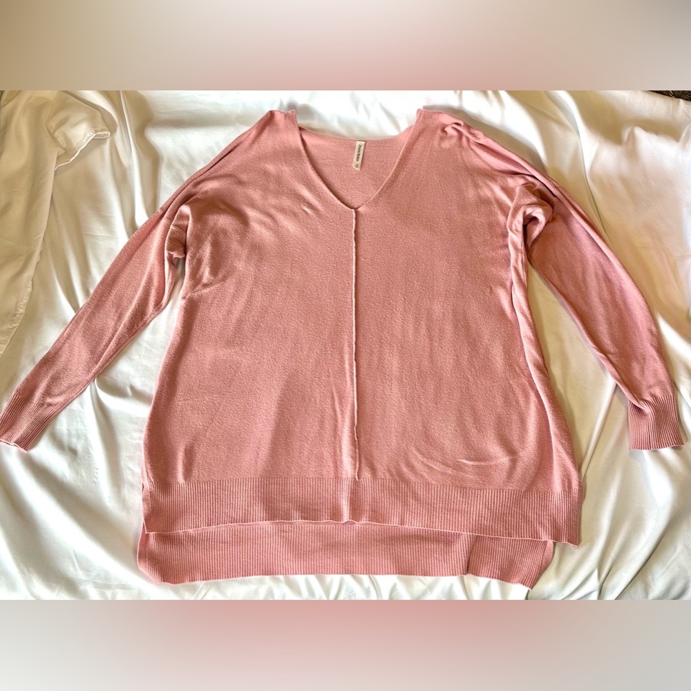 Chic Soul Soft Sweater, Rose/Pink